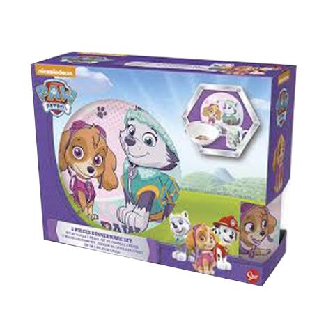 Paw Patrol Sky & Everest 3 Piece Breakfast Set Extra Image 1